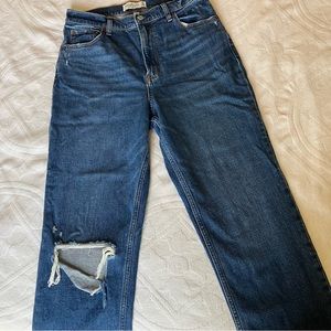 Abercrombie Jeans— Ankle Straight Ultra High Rise